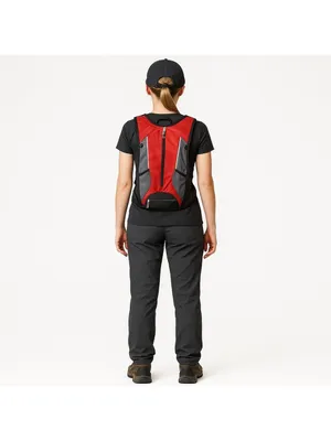 Hydration Backpack With 2 Liter Hydration Reservoir Red thumbnail 2