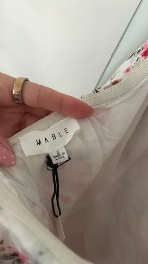 Mable dress White thumbnail 3