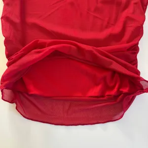Gab & Kate Joey Red Ruched Sleeveless Top Women’s Medium NWT Romantic Coquette thumbnail 6