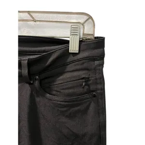 Lululemon Black Chino Pants Women's Size 6 Casual Zip Fly Work Skinny 28x30 thumbnail 3