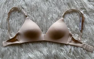 Skims Wireless Lightly Lined Bra Sand Size 30B thumbnail 1