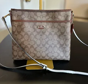 Coach Signature File Crossbody Bag F34938 thumbnail 1