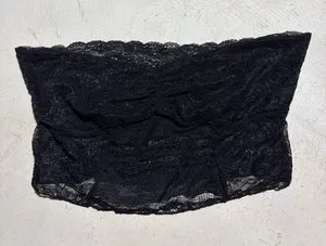 Intimately free people Black Lace strapless bralette medium thumbnail 1
