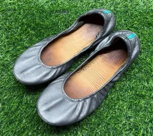 Tieks Flats Metallic Pewter Silver thumbnail 1