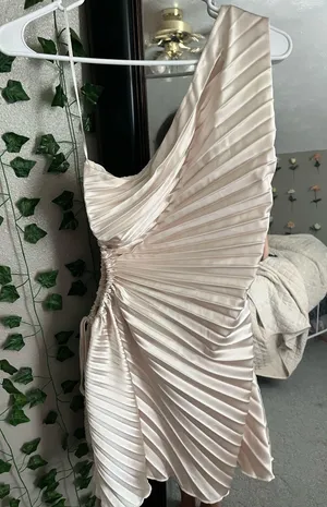 Altar'd State Silk One Shoulder Dress thumbnail 1
