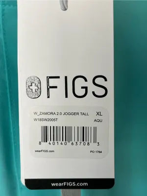 Figs Zamora jogger SET aqua NEW L/XL tall thumbnail 5