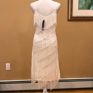 🆕 1920s Sequin and Fringe Flapper Party Mini Dress thumbnail 4