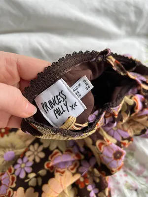 teenage fever floral ruched mini dress thumbnail 6
