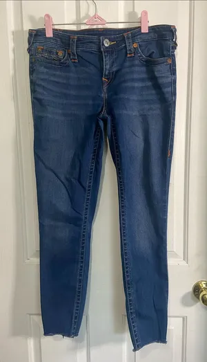 True Religion Indigo Skinny Jeans thumbnail 1