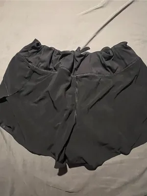 Athleta run with it black shorts thumbnail 3