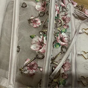 Victoria’s Secret dream angels unlined floral roses embroidered heart corset thumbnail 9