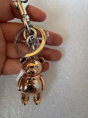 COACH New York 3D Bear Bag Charm Rose Gold 87166 thumbnail 3
