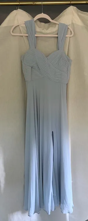 Windsor Light Blue Maxi Dress thumbnail 5