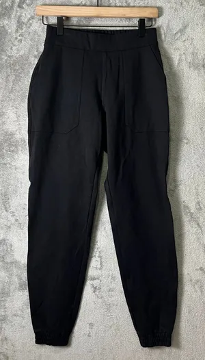 SPANX The Perfect Pants Ankle Joggers Size Small Black‎ thumbnail 1