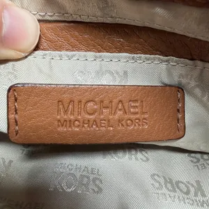 Michael‎ Kors Fulton Crossbody Bag Brown Pebbled Leather Gold Logo Bag Designer thumbnail 8