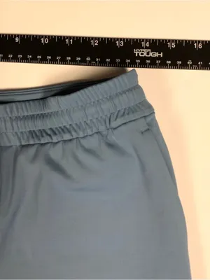 Lululemon Womens Small Wide Leg Pants Blue Luxtreme Drawstring Stretch Athletic thumbnail 9