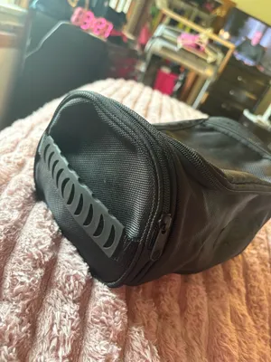 Men's Black Travel Toiletry Bag - Compact Organizer thumbnail 2