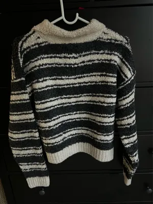 Anthropologie The Maeve Striped Polo Sweater thumbnail 3