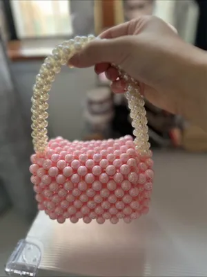Handmade Pink Beaded Top thumbnail 5