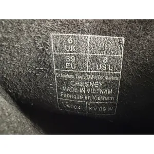 Dr. Martens Kendra Boot Women 8 Black Leather Lace Up Platform Block Heel Combat thumbnail 9