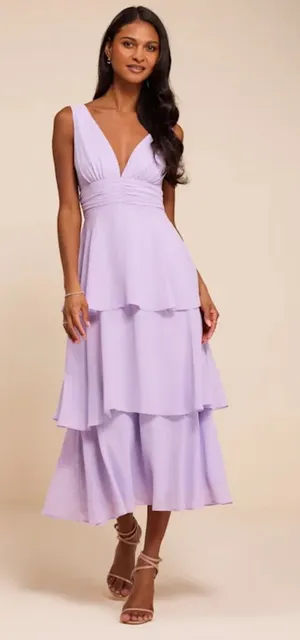 Lilac Lulus Dress thumbnail 1