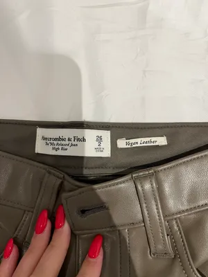 Abercrombie Leather Cargo Pants thumbnail 3
