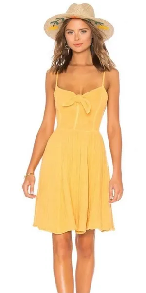 Jen's Pirate Booty Bambi Dress‎ Gold sz S thumbnail 1