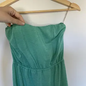 Rue21 Open Back Strapless Maxi Tube Dress Small Green Women Cut Out Bow thumbnail 2