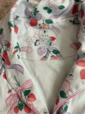 Roller rabbit Starberry Bows Polo Pajama Set thumbnail 3