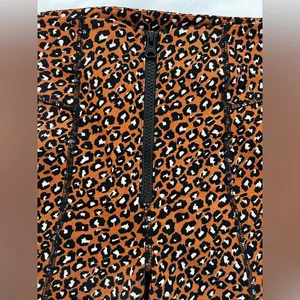 Free People Leopard Print biker Shorts thumbnail 2