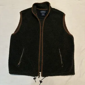 Vintage Vest Brown Size L thumbnail 1