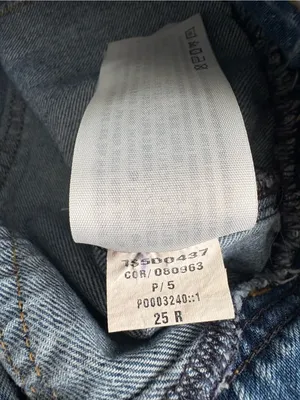 Abercrombie & Fitch A&F Mom Jeans 25R 0R Light Wash Raw Hem thumbnail 5