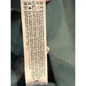 Forever 21 More Self Love Zip Hoodie Women's S Teal Green Fleece Oversized Cozy‎ thumbnail 8