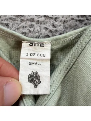 Darc Sport Wolves SHE Seamless Sports Bra S Rare 1 of 500!! Sage Green Limited thumbnail 5