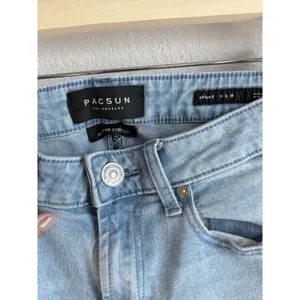 PacSun Active‎ Stretch Skinny Blue Jeans Women’s Size 29 Light Blue Denim thumbnail 4