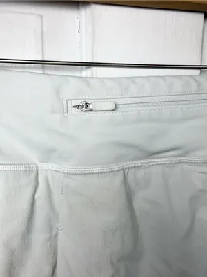 Lululemon Pace Rival Skirt (Tall) *4-way Stretch White W2527 Sz 6 thumbnail 9