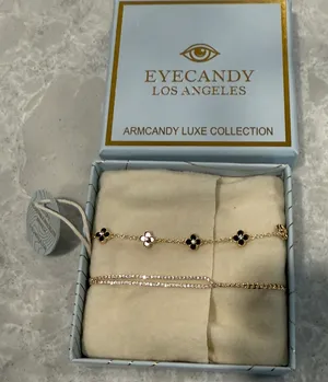 Eye candy Los Angeles set of two adjustable bracelets thumbnail 1
