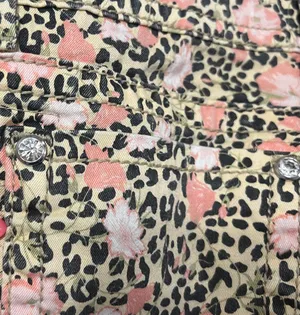 Miss Me brand, leopard and pink shorts thumbnail 4