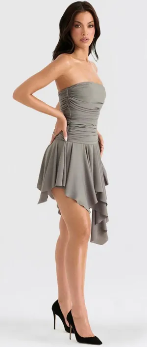 House of CB - Valeria Dress - Smoke thumbnail 1