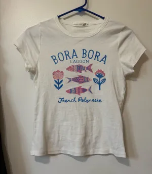 White Altar'd State Graphic Cropped Top thumbnail 1