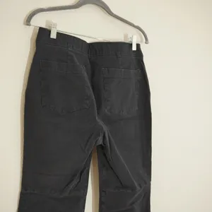 Spanx Size Medium Black Cropped Wide Leg Pants Pull On Casual Comfortable thumbnail 5