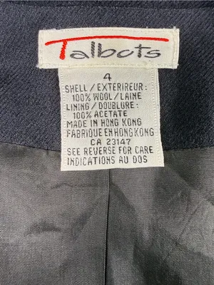 Talbots 100% Wool Blazer with Gold Buttons thumbnail 5