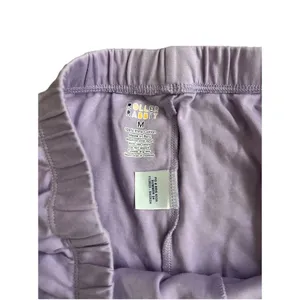 New Rare Roller Rabbit Monkey Embroidered Polo PJ Pajama Shorts Shirt Lavender M thumbnail 11