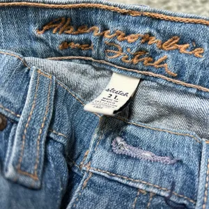 Abercrombie 2004 Vintage Y2K 👖stretch women’s 2L boot cut Emma jeans EUC 👖 thumbnail 8