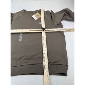 Patagonia Women Regenerative Organic Cotton Crew Top Marlow Brown Small NWT thumbnail 5