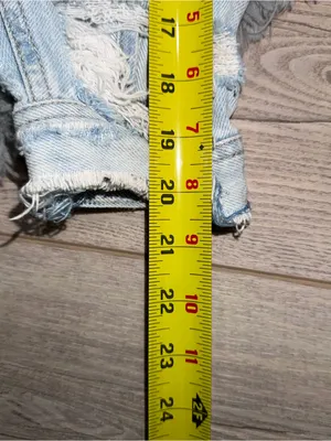 American Eagle Outfitters Light Blue Denim Jacket thumbnail 4