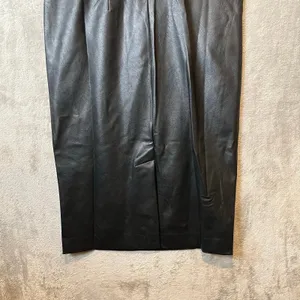 Spanx Leather Like Sleeveless Sheath Dress‎ Luxe Black 20392R Size Small thumbnail 6