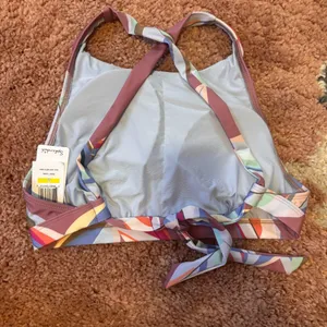 Splendid SP90271 MLT Women M EAST CAPE RSC HIGH NECK BRA SWIM TOP Multicolor NWT thumbnail 4