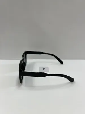 Black Square Sunglasses / Large Black Sunglasses thumbnail 3