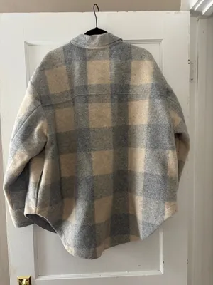 Good American Shacket Plaid thumbnail 5